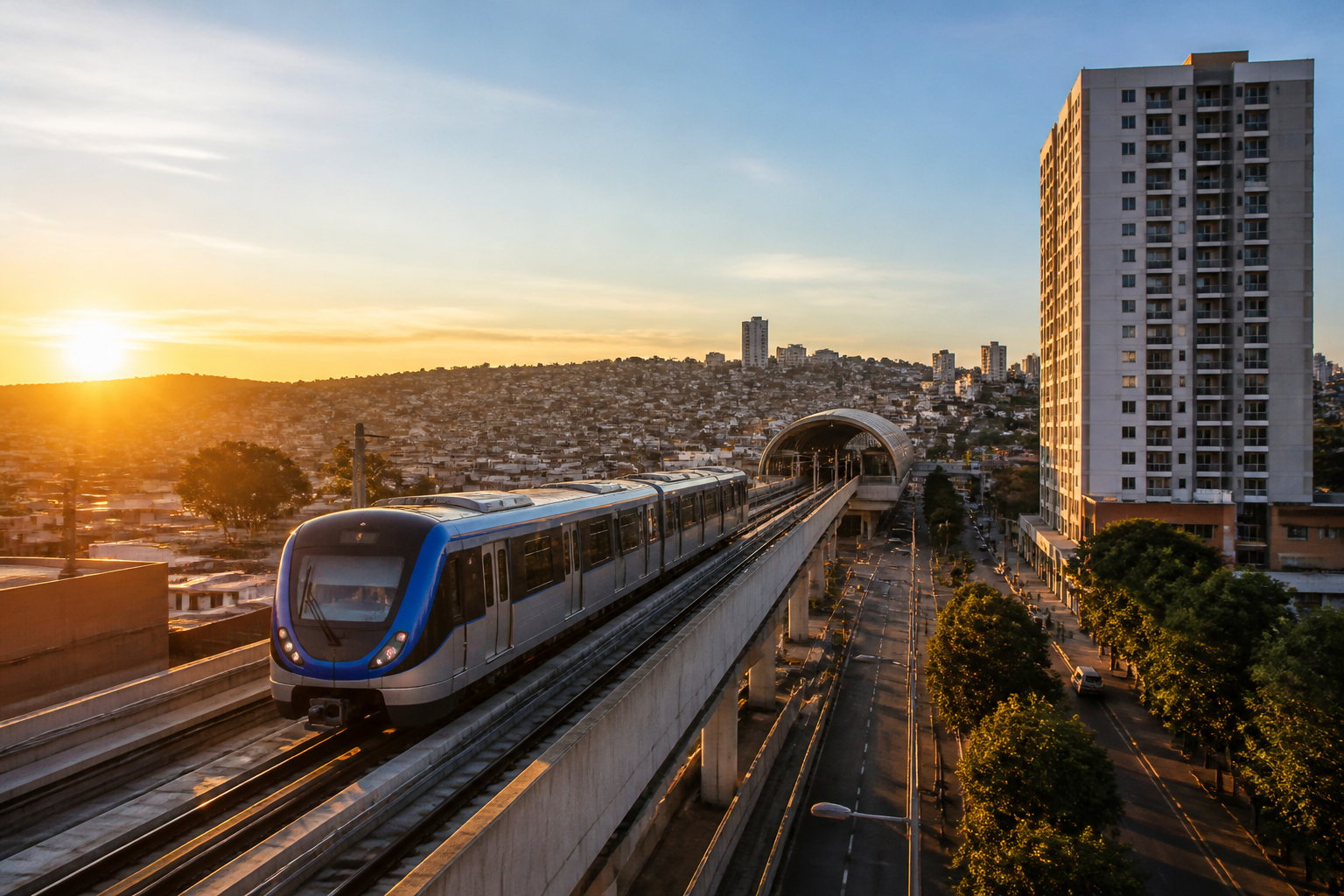 Morar Perto do Metrô em Contagem: Vantagens e Bairros